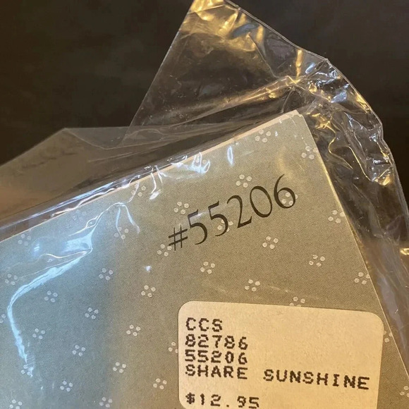 Sealed VTG 1990 Holly Hobbie Counted Cross Stitch Kit Share A Little Sunshine - Picture 4 of 5